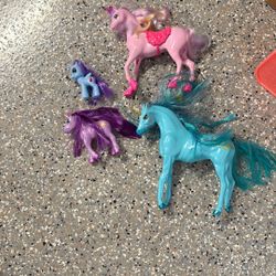 Barbie Ponies/unicorns 