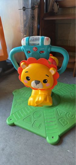 Fisher-Price Lion Baby Sit-to-Stand Activity Toy