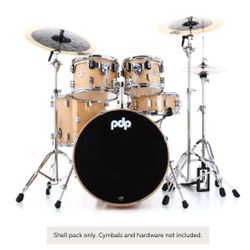 PDP Concept Natural 5 Piece -Trade For Walnut Version-