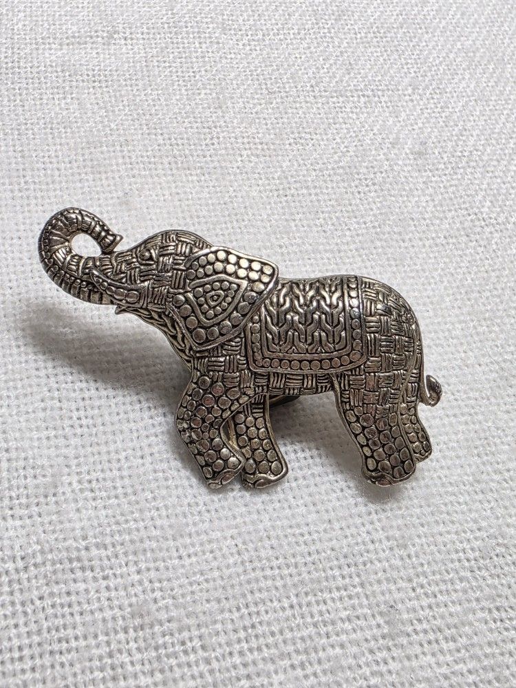 Vintage Elephant Brooch