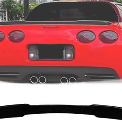 Rear Spoiler Wing Rear Trunk Lid Wing Spoiler Compatible with Corvette C5 1 ZR1 Extended Style (Glossy Black) Brand New still in the box D721
