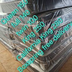 Mattress Pilow Top New 