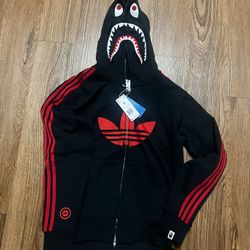 Adidas Bape Hoodie Medium