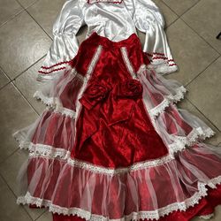 Folklorico Dress - Campechana