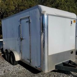 2018 United enclosed trailer 7x16x8.5 Hauler