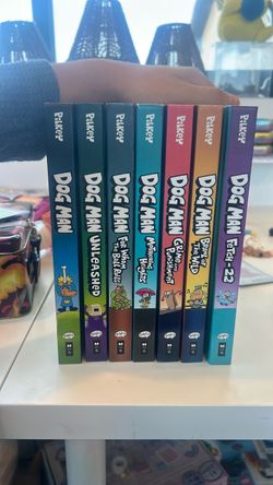 Dog Man books pristine condition