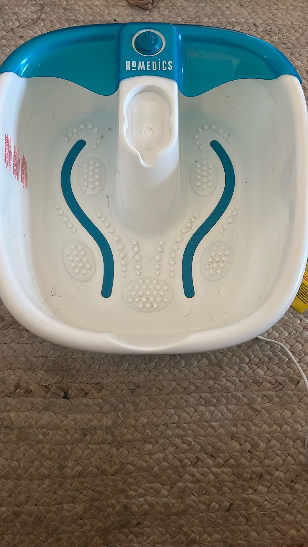 Homedics Foot Bath/massager