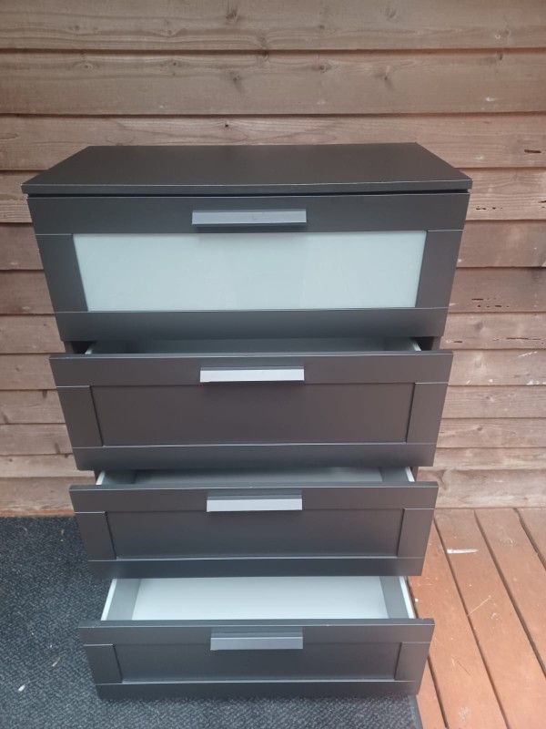 black brimnes dresser DIY Brimnes glow up with paint