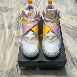 Jordan Retro 8s Arctic Pink
