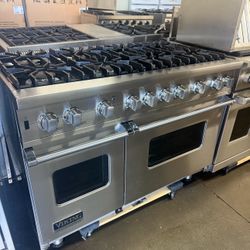 Viking 48” Stainless Steel Gas Range Stove 