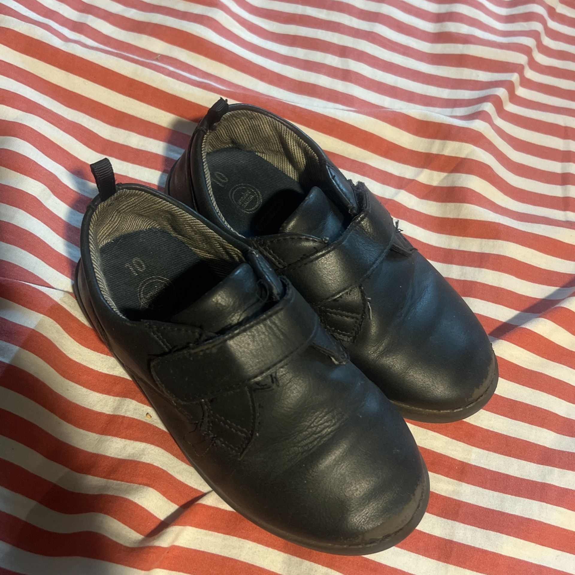 Boys Black Dress Shoes 10