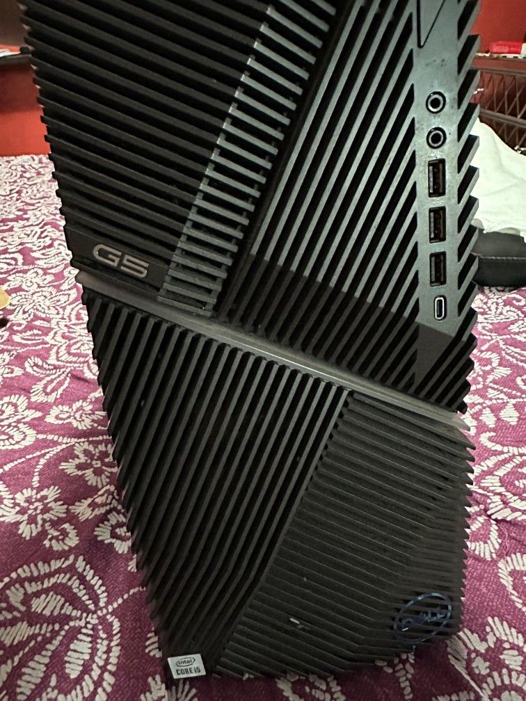 Dell - G5 Gaming Desktop - Intel Core i5-10400F - 8GB Memory - NVIDIA GeForce GTX 1660 SUPER - 1TB HDD + 256GB SSD