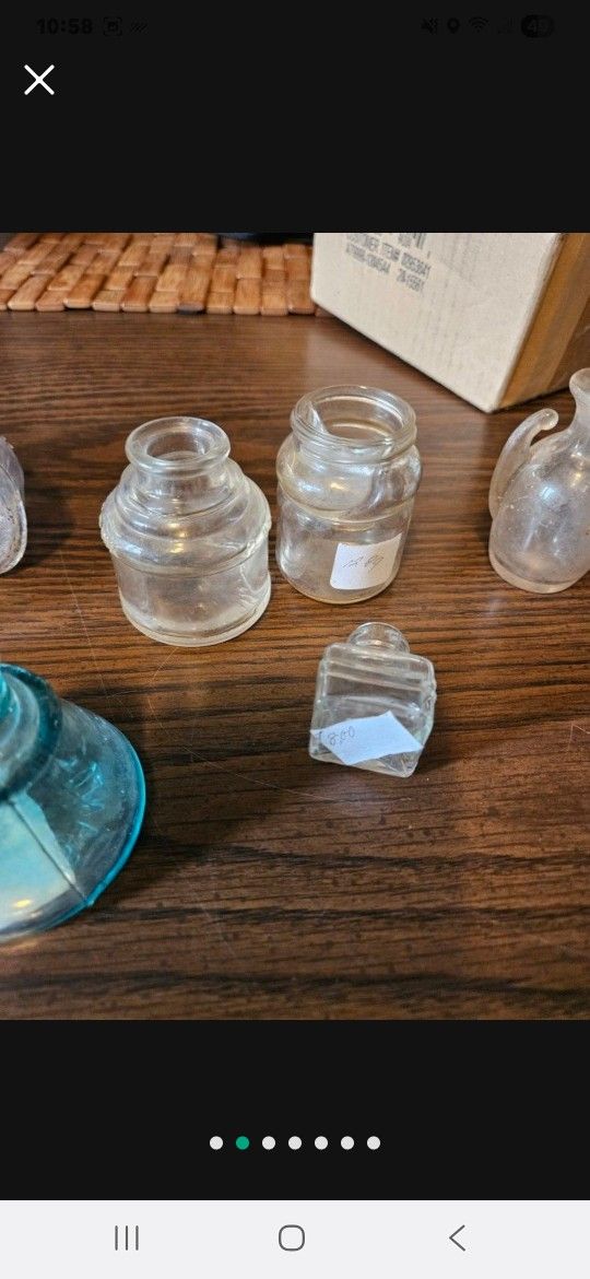 Antique Glass Bottles