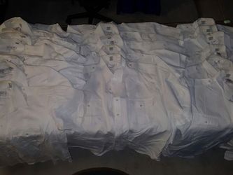 Used uniform shirts size 18.5