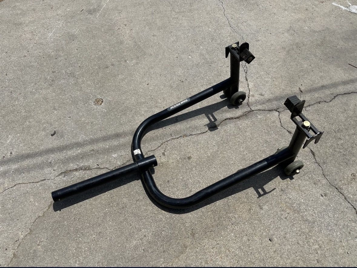 TRACKSIDE MOTORCYCLE STAND