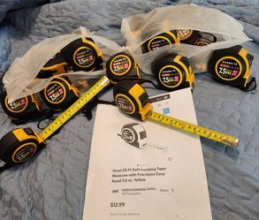 Tape Measures -18 pieces