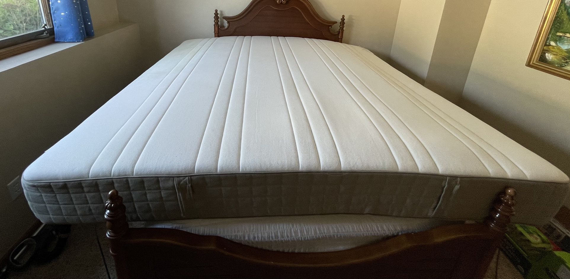 ikea king size latex mattress