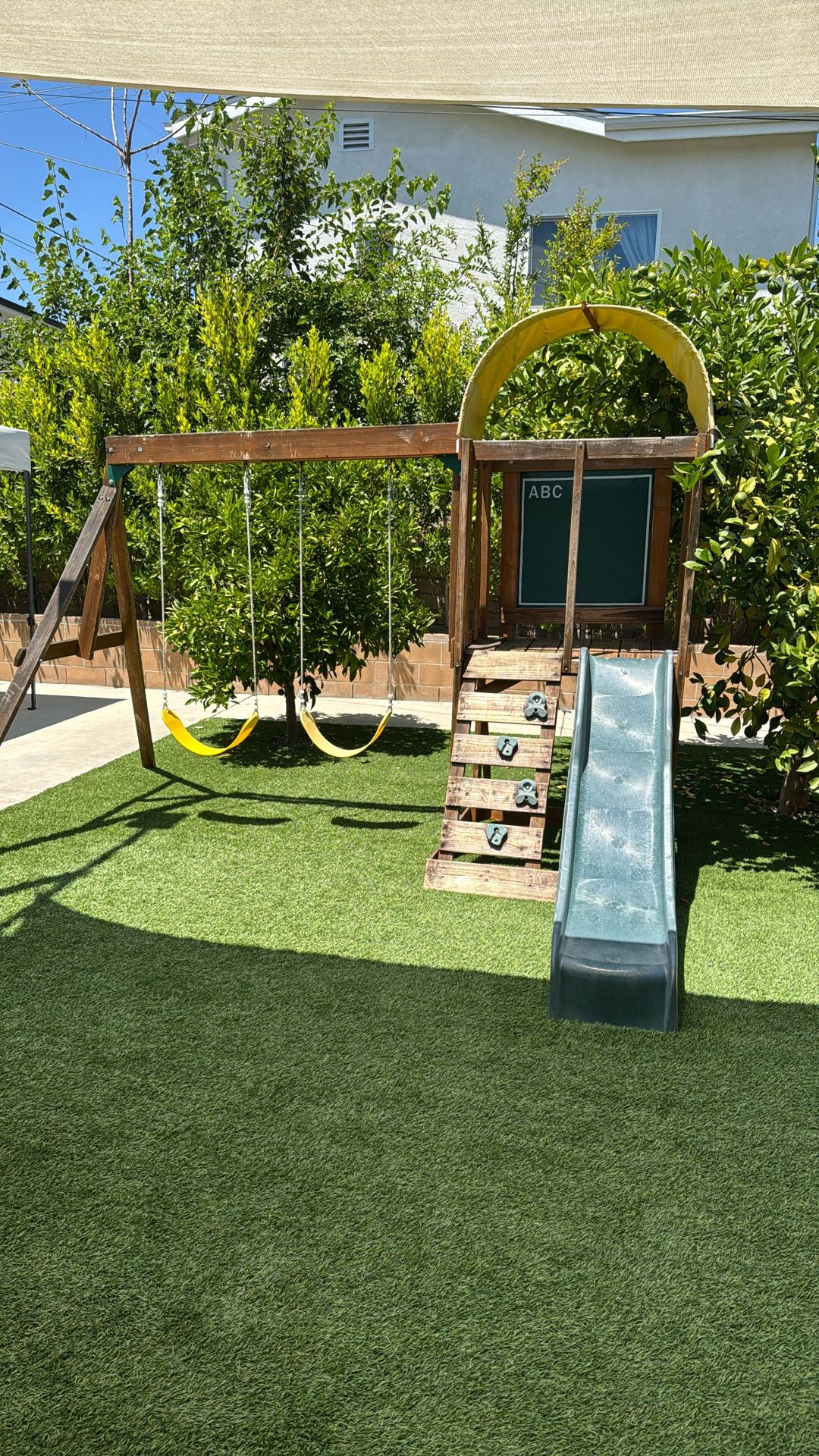 Outdoor Swing Set.