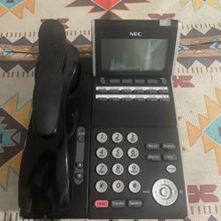 NEC DLV(XD) Z-Y(BK) Telephone IP3NA-12TXH TEL(BK) 12 Button Display Terminal Black