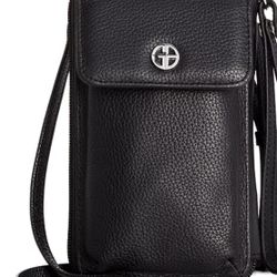 Softy Leather Crossbody Wallet