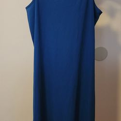 Open Edit Blue Dress - Size S (0345)