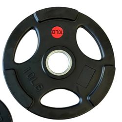 10lb Rubber Grip Plates (Pair) ETE