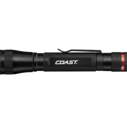 Coast G36 465 Lumens Alkaline Battery Dual Power LED Handheld Flashlight