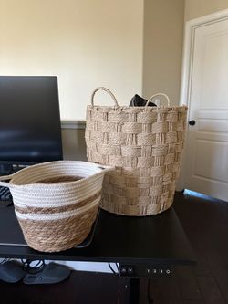 Wicker Rattan Baskets