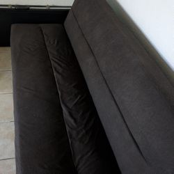 Twin Size Black Futon Sleeper – Great Condition!
