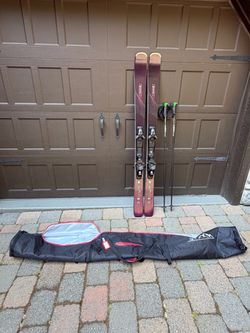 Salomon Stance 84 W Women’s Ski Package – Skis, Bindings, Poles & Padded Bag