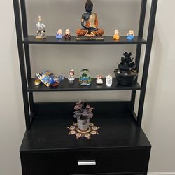 Decoration Stand Along With 2 Drawers 