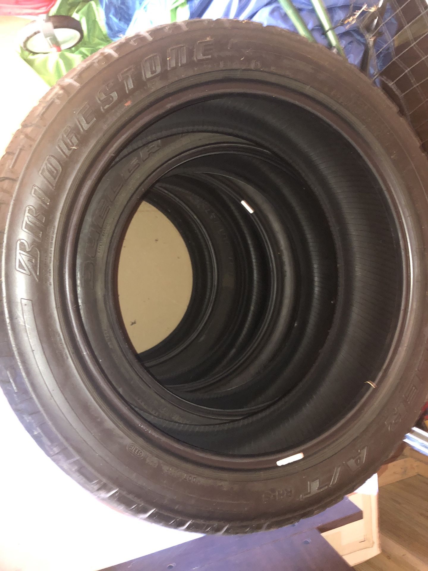 Dueler Bridgestone 22s off a GMC Denali $170