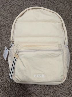 Pink backpack