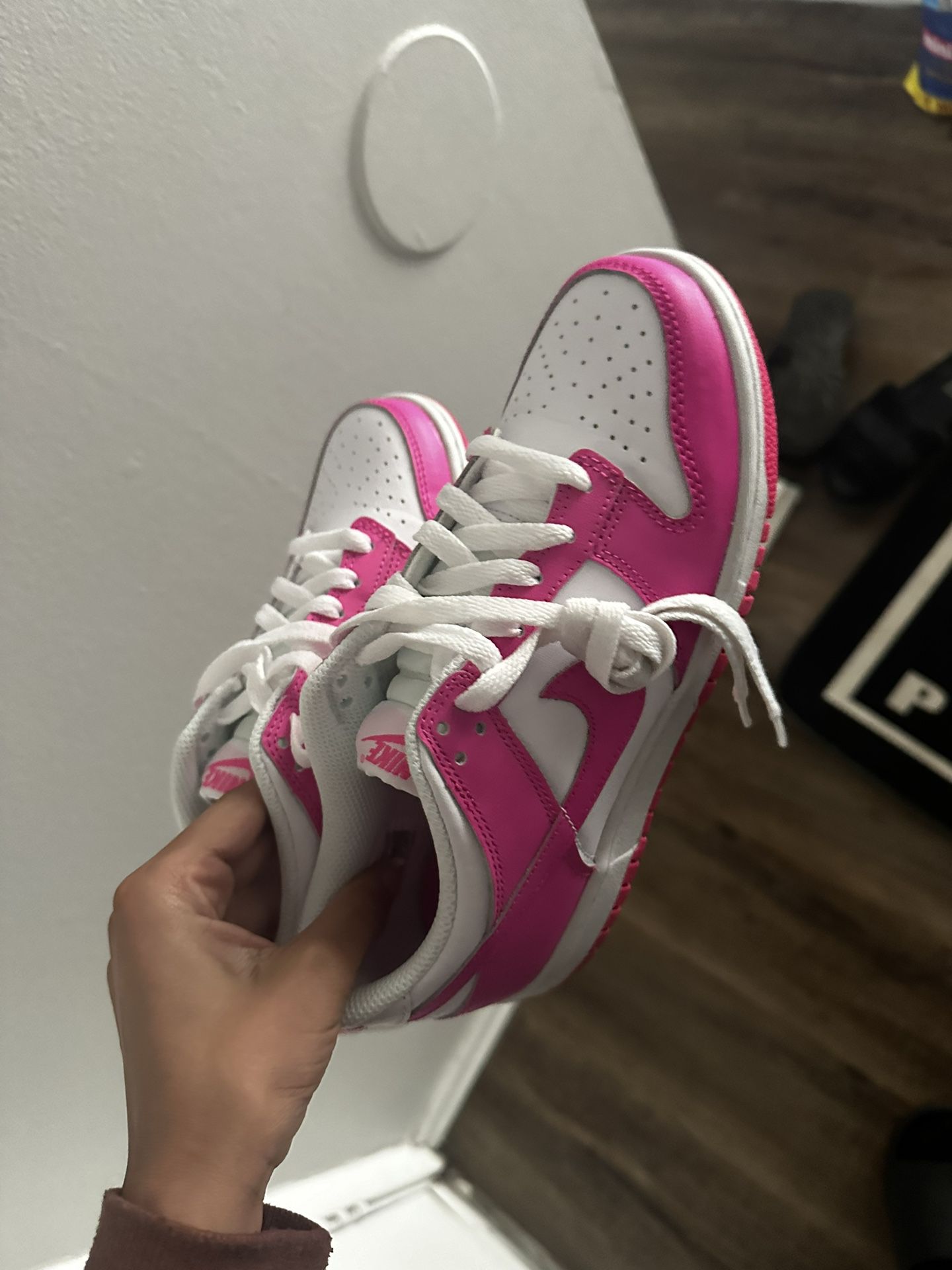 Pink Dunks Size 6