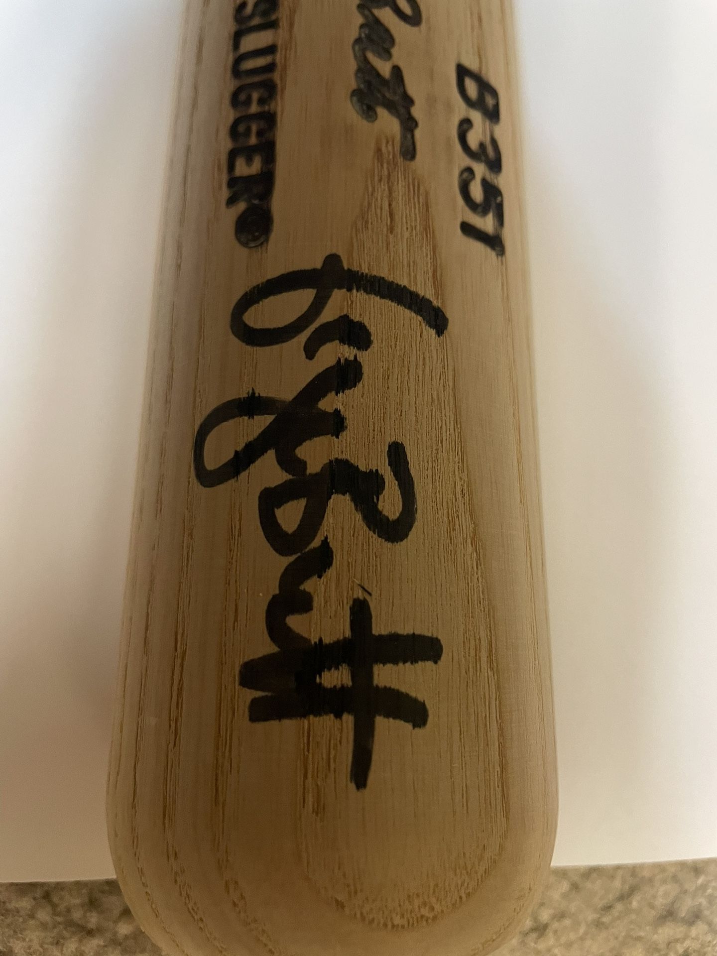 George Brett Signed Baseball Bat