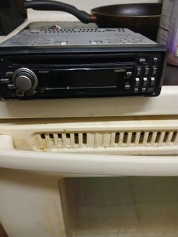 Clarion  cd deck old school