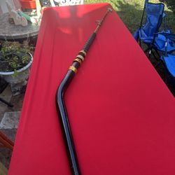 Dredge/Teaser Rod - #6 Metal Bent Unibutt and Aftco Swivel Tip