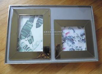 Gold Mirrored Frame Set 4x4 and 6x4