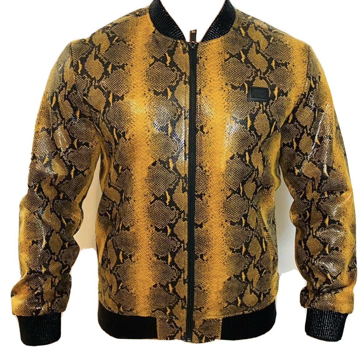 Brand new snake skin Style Unisex bomber jacket for sell