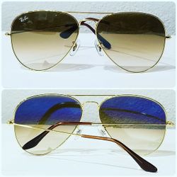Ray ban aviator sunglasses new
