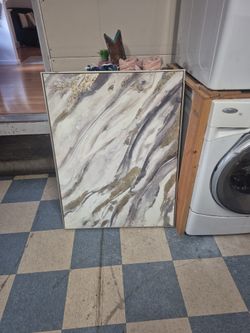 Gold Grey Wall Picture