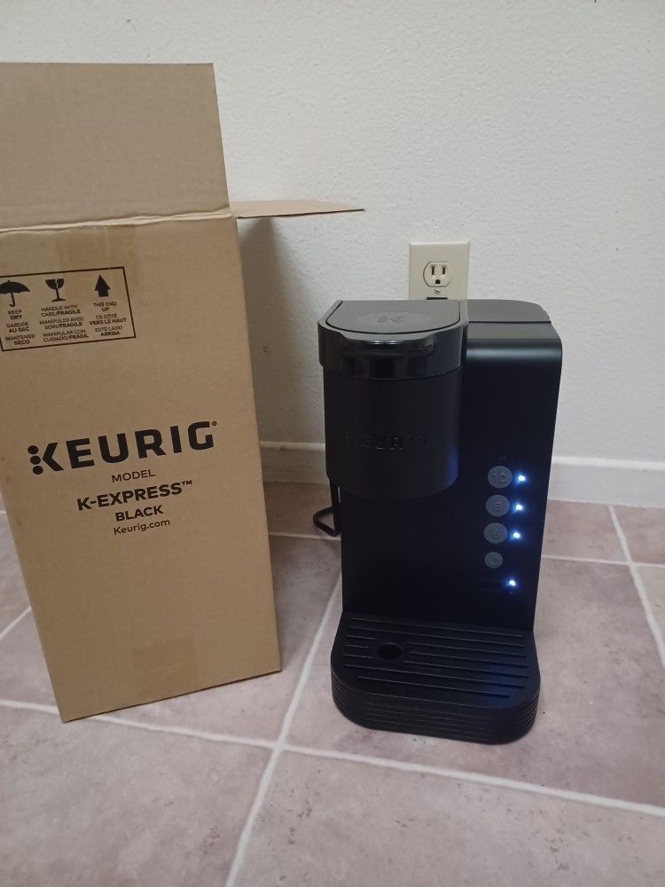 Keurig K-Express Essentials Single Serve K-Cup Pod Coffee Maker, Black