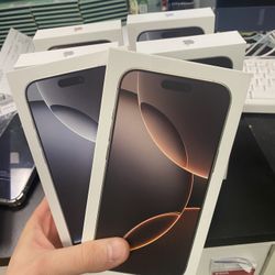 New Unlocked iPhone 16 Pro Max 256GB - Only $85 Down Today!