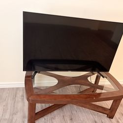 Wood & Glass TV Stand / Coffee Table