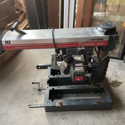 Craftsman Radial Saw