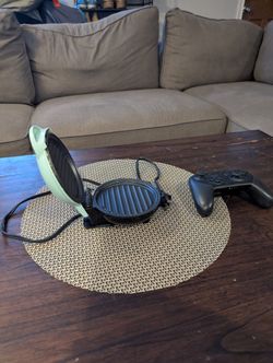 Small Teal Plug-in Griddle 