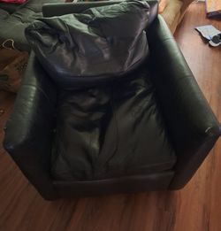Free leather chair