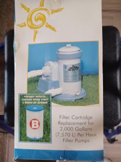 INTEX "B" POOL FILTER