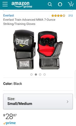 Muay thai gloves
