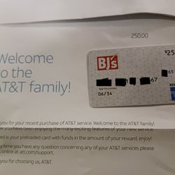 American Express Reward $250 Gift Card AMEX CARD